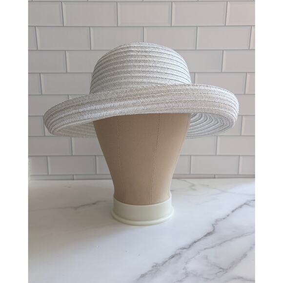 Lot of 5 Vintage Straw Hats, Ann Taylor, Liz Claiborne, Raffia  Straw Hat Bundle main image 7